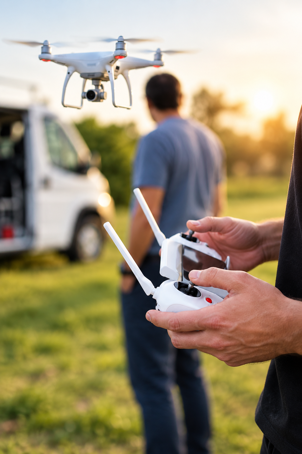 Drone and exterior videos for hospitals